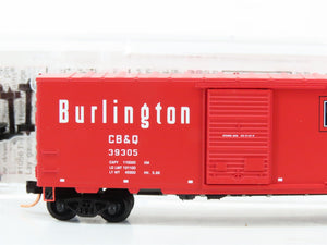 N Scale Micro-Trains MTL 73050 CB&Q Burlington Route 40' Box Car 39305