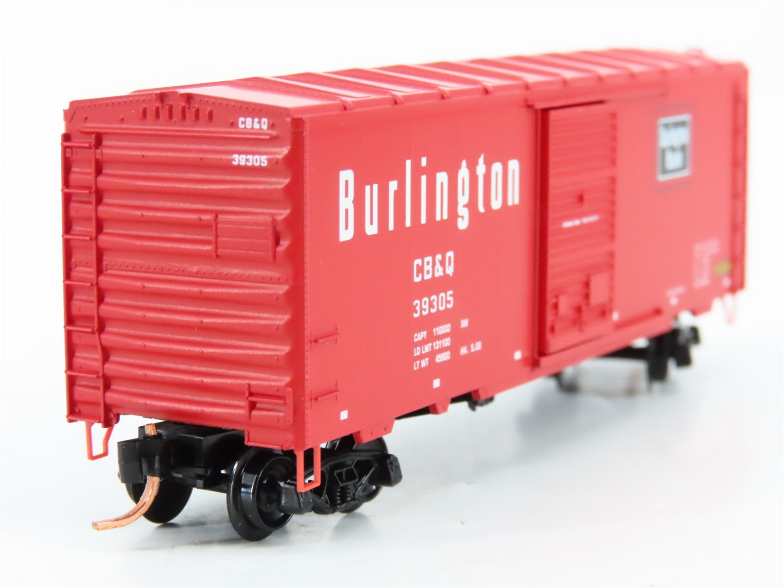 N Scale Micro-Trains MTL 73050 CB&Q Burlington Route 40' Box Car 39305