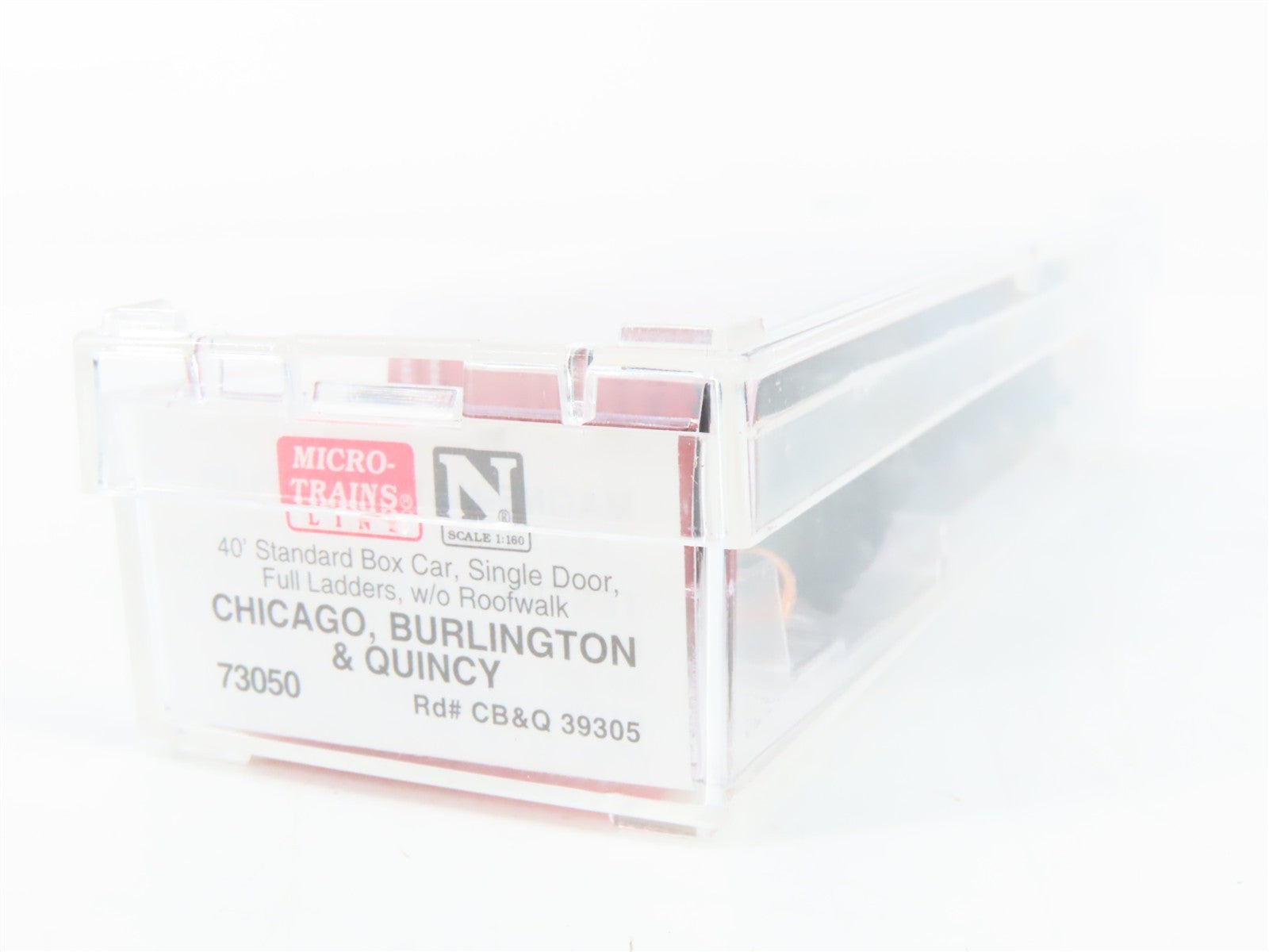 N Scale Micro-Trains MTL 73050 CB&Q Burlington Route 40' Box Car 39305