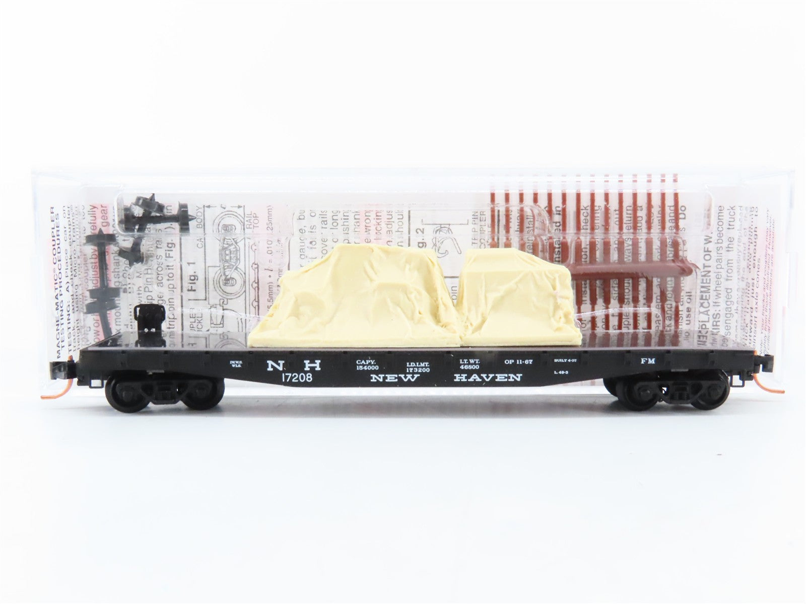 N Scale Micro-Trains MTL 45270 NH New Haven 50' Flat Car 17208