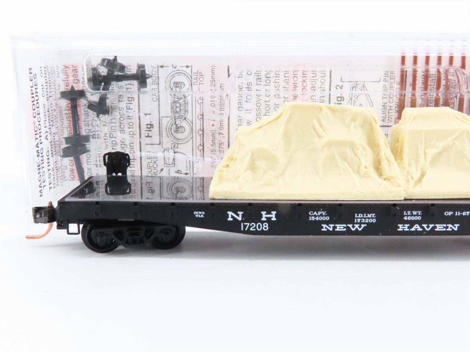 N Scale Micro-Trains MTL 45270 NH New Haven 50' Flat Car 17208