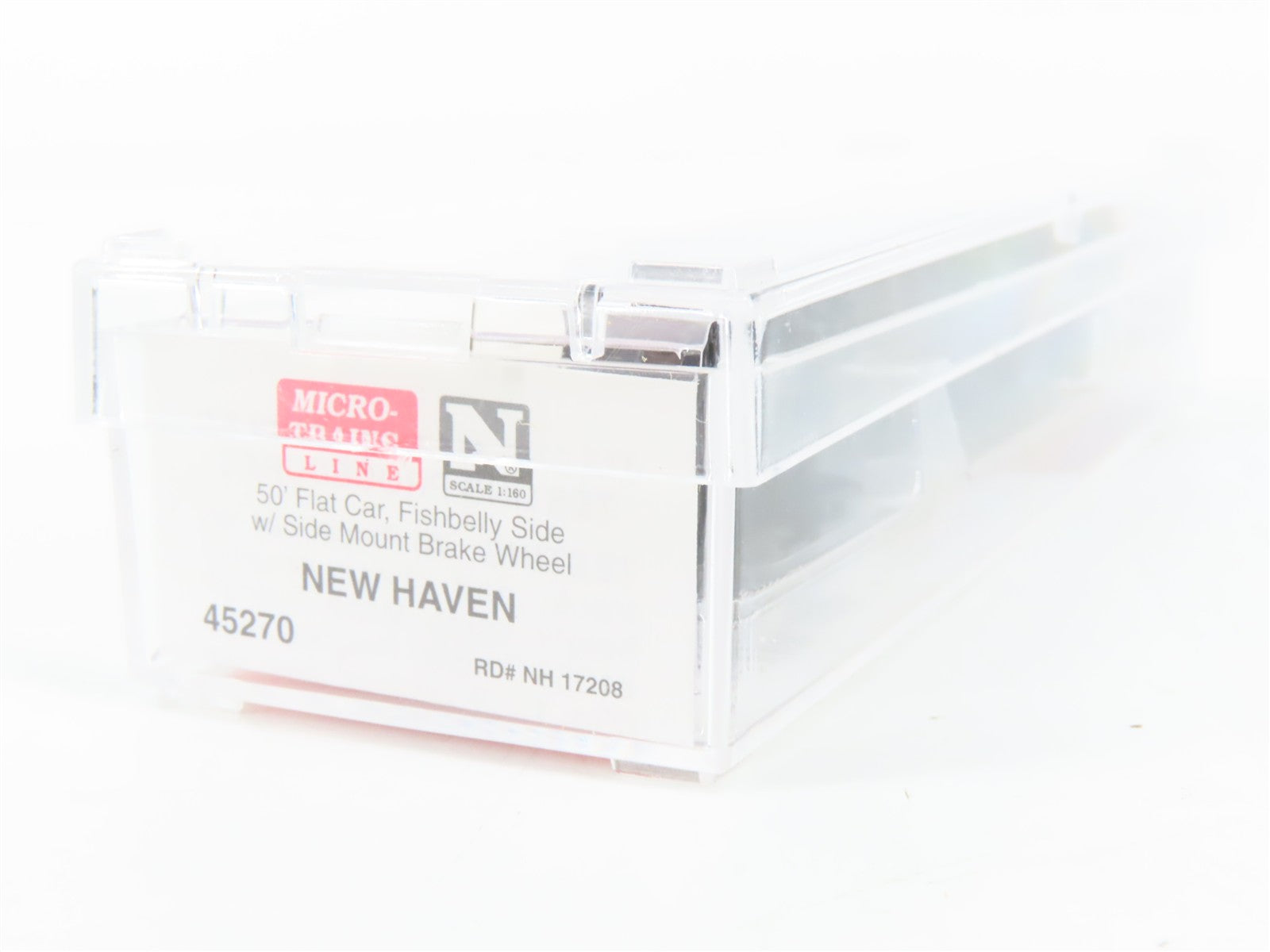 N Scale Micro-Trains MTL 45270 NH New Haven 50' Flat Car 17208