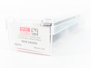 N Scale Micro-Trains MTL 45270 NH New Haven 50' Flat Car 17208