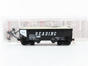 N Scale Micro-Trains MTL 55490 RDG Reading 33' 2-Bay Hopper 86585