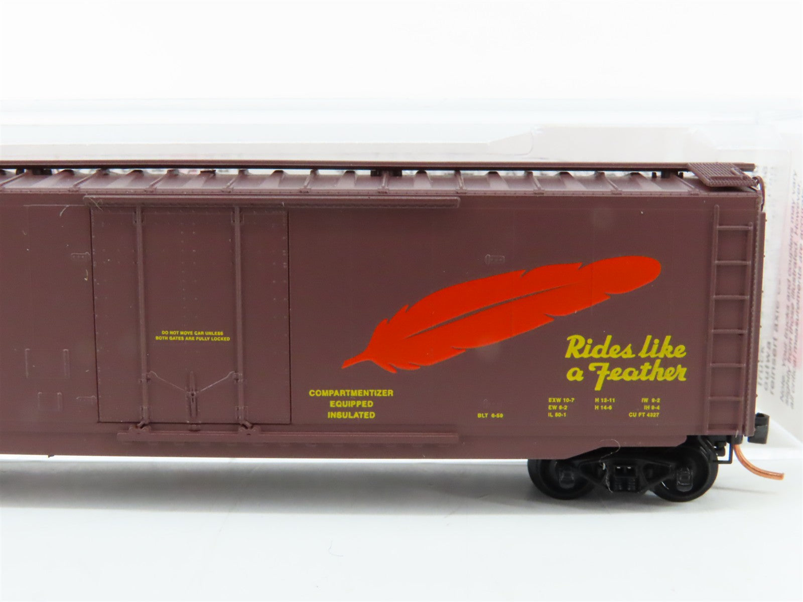 N Scale Micro-Trains MTL 32180 WP Western Pacific 50' Box Car 55933