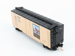 N Scale Micro-Trains MTL 21480 SBX Smokey Bear 40' Plug Door Box Car 1944