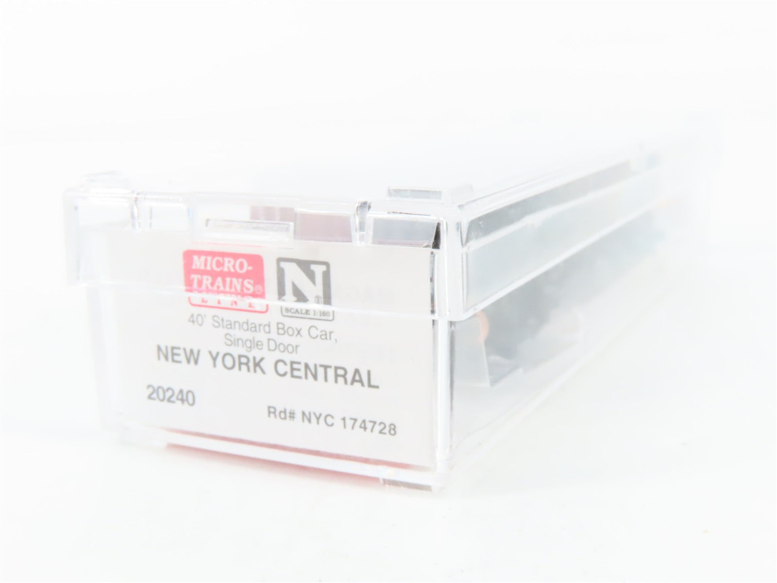 N Scale Micro-Trains MTL 20240 NYC New York Central 40' Box Car 174728