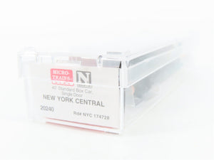 N Scale Micro-Trains MTL 20240 NYC New York Central 40' Box Car 174728