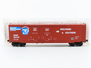 N Scale Micro-Trains MTL 75130 WSOR Wisconsin & Southern 50' Box Car 503149