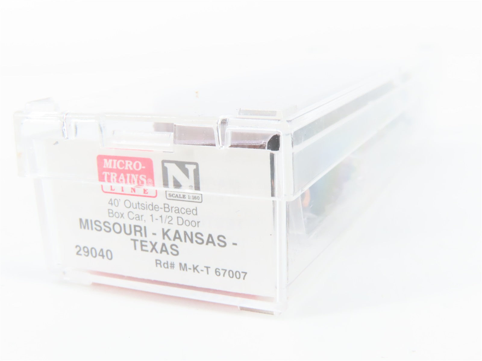 N Scale Micro-Trains MTL 29040 MKT Missouri-Kansas-Texas 40' Box Car 67007