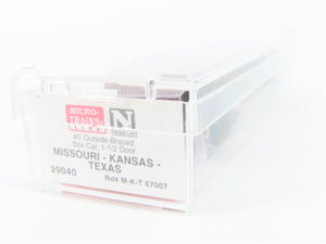 N Scale Micro-Trains MTL 29040 MKT Missouri-Kansas-Texas 40' Box Car 67007