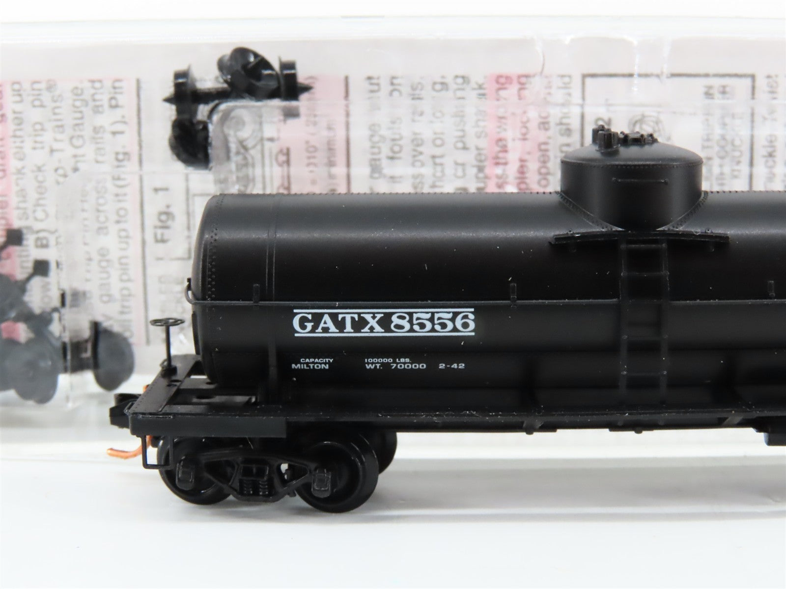 N Micro-Trains MTL 06500600 GATX Republic/Cumberland Single Dome Tank Car 8556