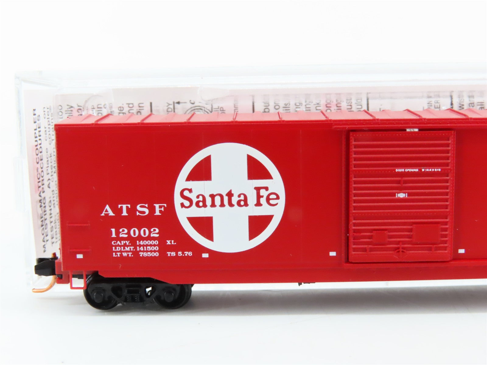 N Scale Micro-Trains MTL 07700150 ATSF Santa Fe 50' Box Car 12002