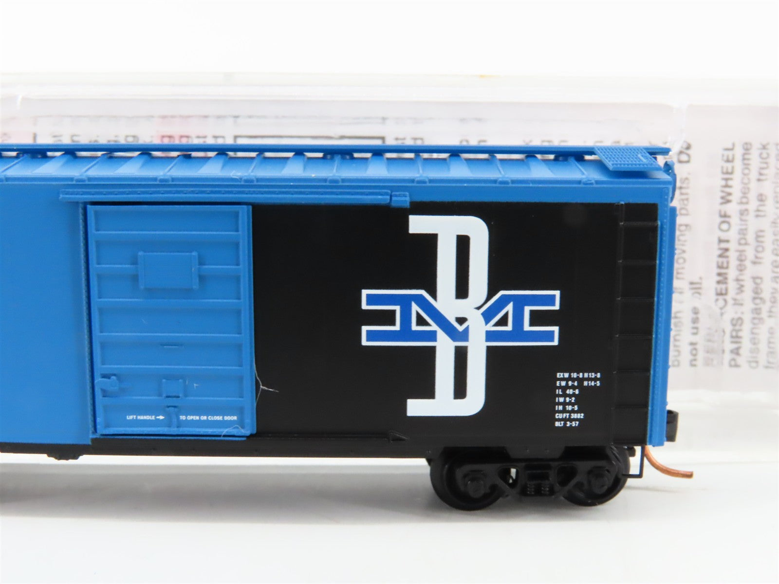 N Scale Micro-Trains MTL 02000696 BM Boston & Maine 40' Box Car 76032
