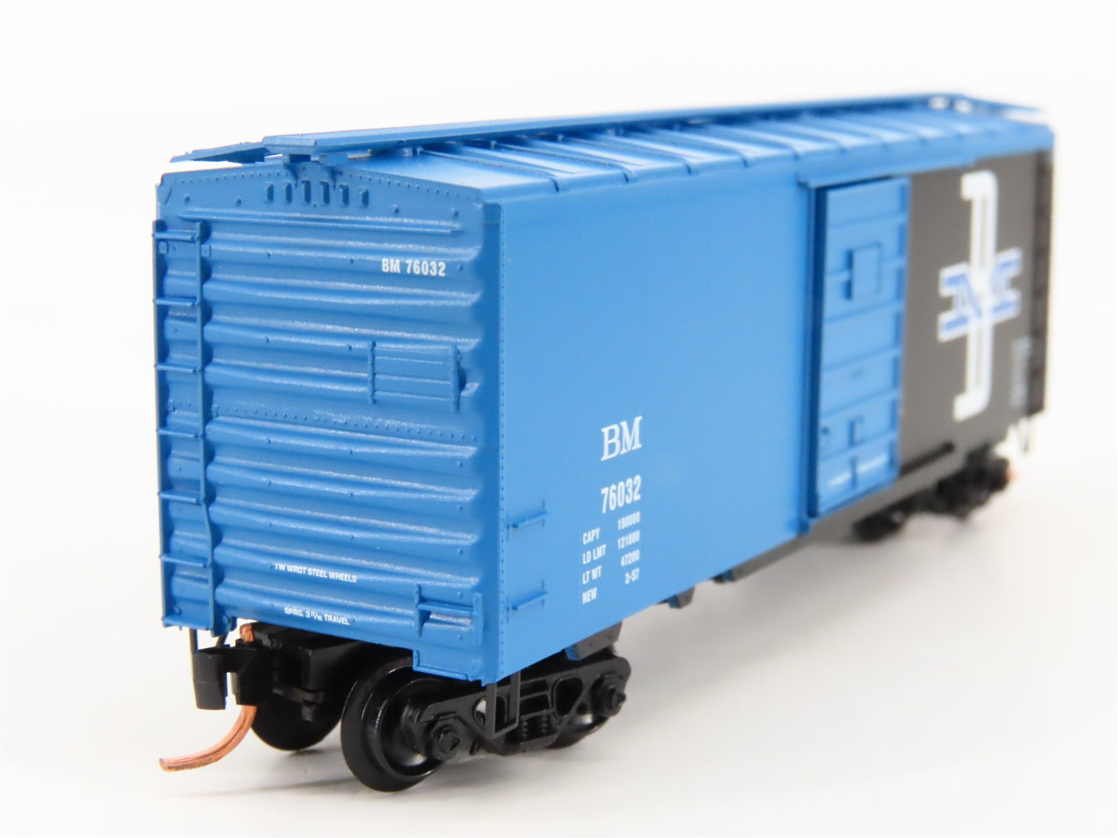 N Scale Micro-Trains MTL 02000696 BM Boston & Maine 40' Box Car 76032