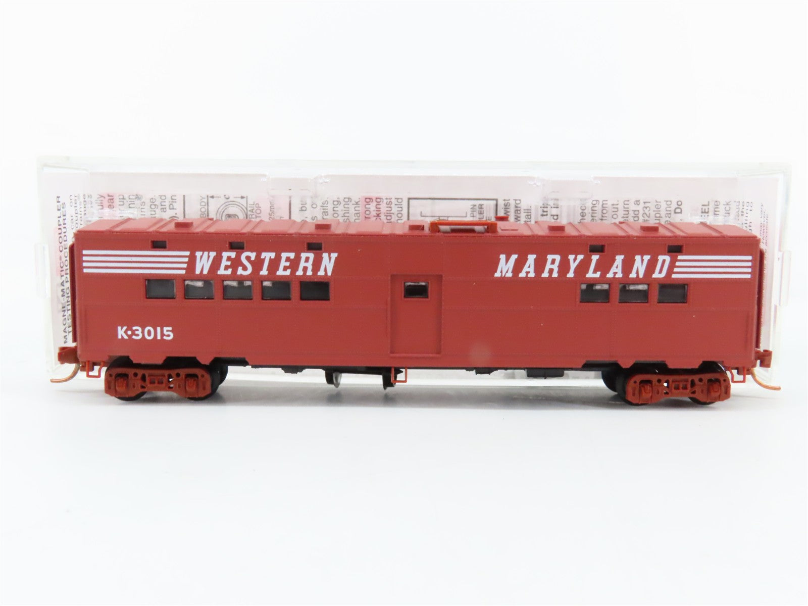 N Scale Micro-Trains MTL 11800030 WM Western Maryland 50' Troop Kitchen Car