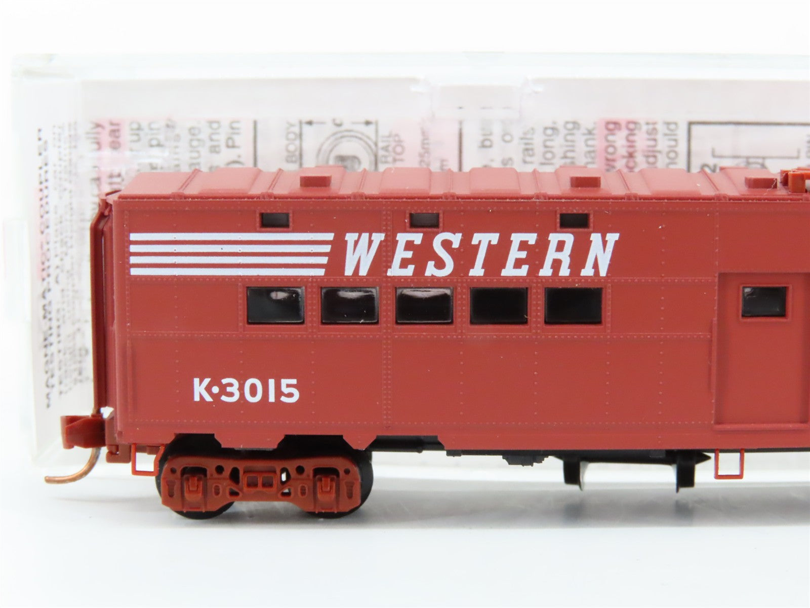 N Scale Micro-Trains MTL 11800030 WM Western Maryland 50' Troop Kitchen Car