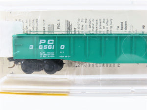 N Scale Micro-Trains MTL 46060 PC Penn Central 50' Flat Car 365610