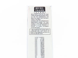 N Scale Micro-Trains MTL 46060 PC Penn Central 50' Flat Car 365610