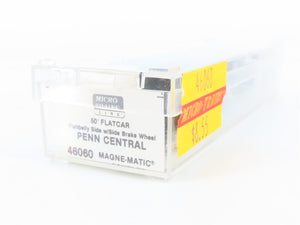 N Scale Micro-Trains MTL 46060 PC Penn Central 50' Flat Car 365610