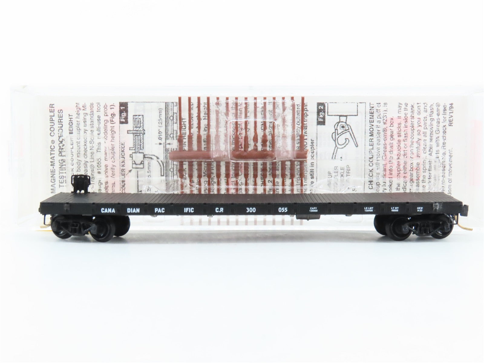 N Scale Micro-Trains MTL 44040 CP Canadian Pacific 50' Flat Car 300055