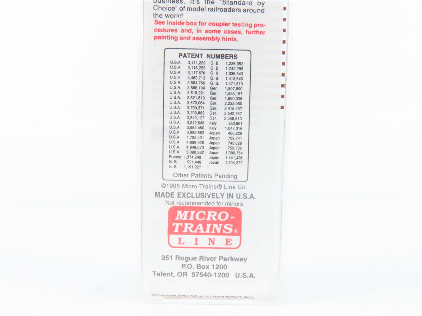 N Scale Micro-Trains MTL 44040 CP Canadian Pacific 50' Flat Car 300055