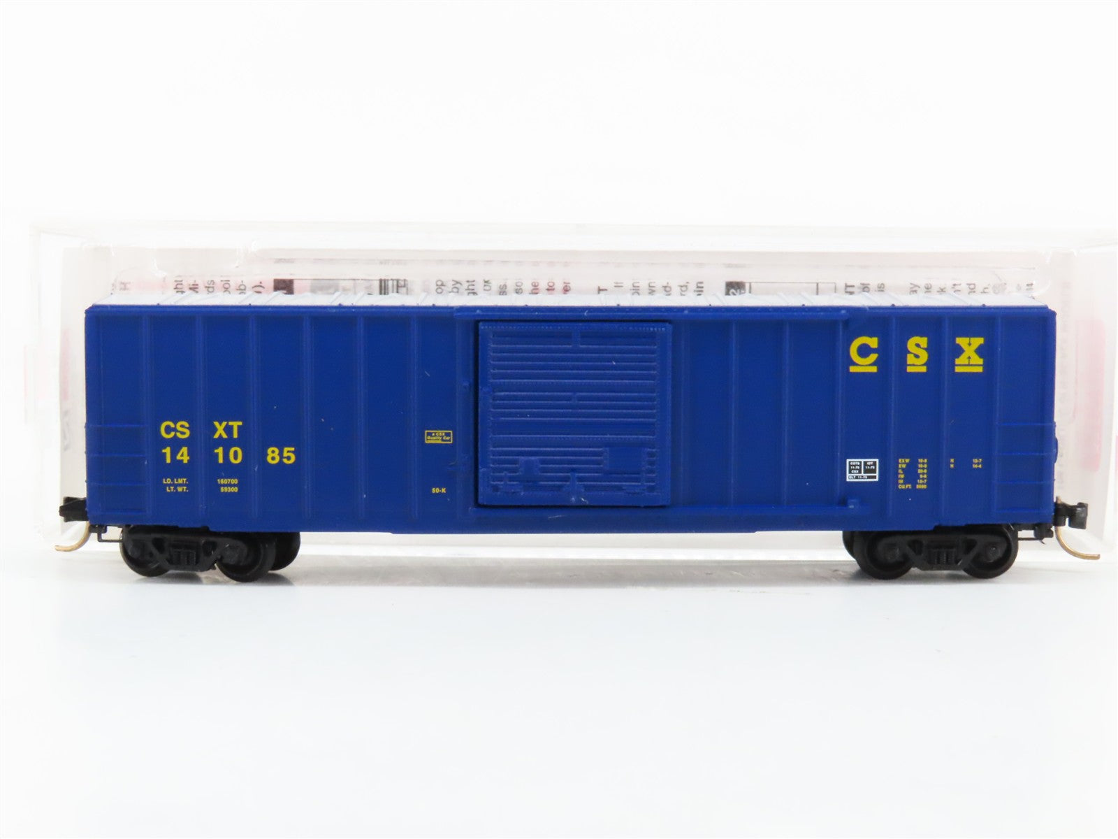 N Scale Micro-Trains MTL 25550/3 CSXT CSX 50' Box Car 141085