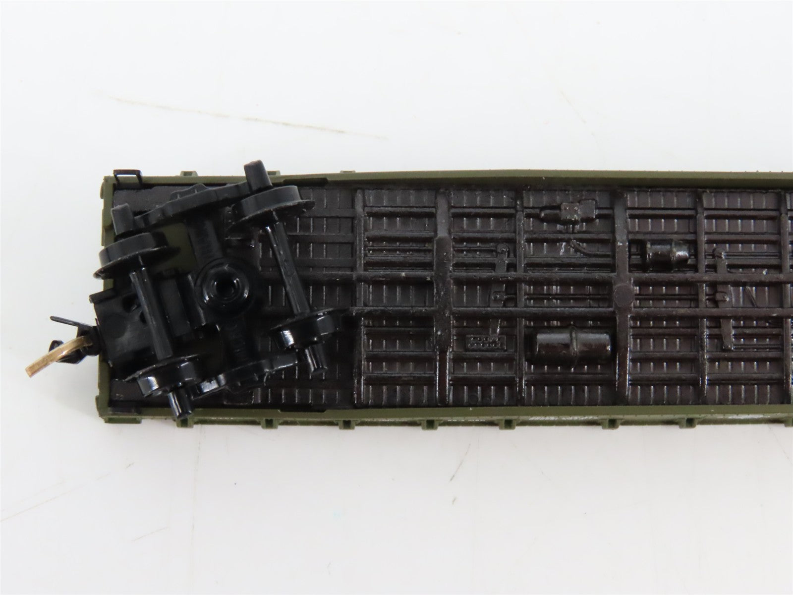 N Scale Micro-Trains MTL 45180 USAX U.S. Army 50' Fishbelly Flat Car 38066