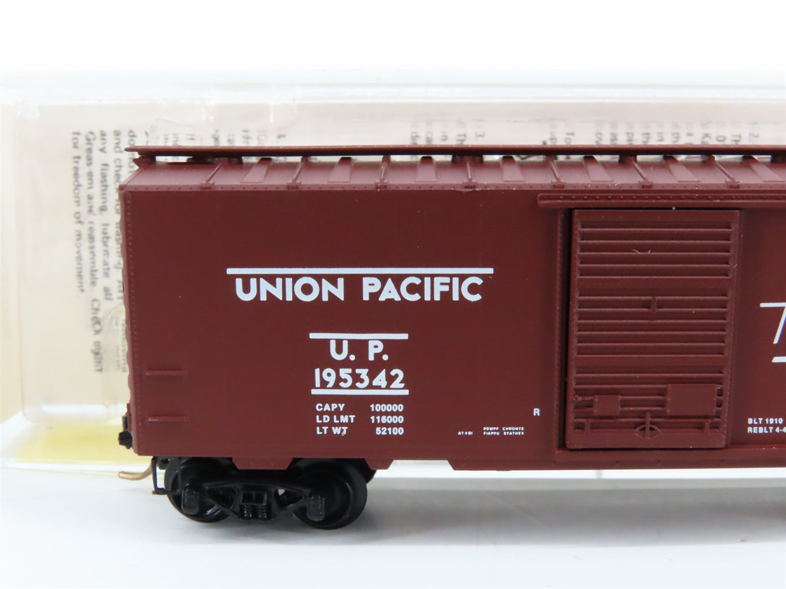 N Scale Micro-Trains MTL 20620 UP Union Pacific 40' Box Car 195342