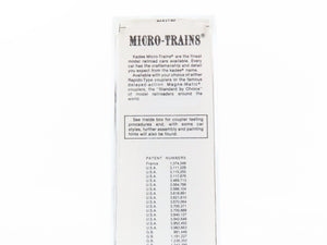 N Scale Micro-Trains MTL 20620 UP Union Pacific 40' Box Car 195342