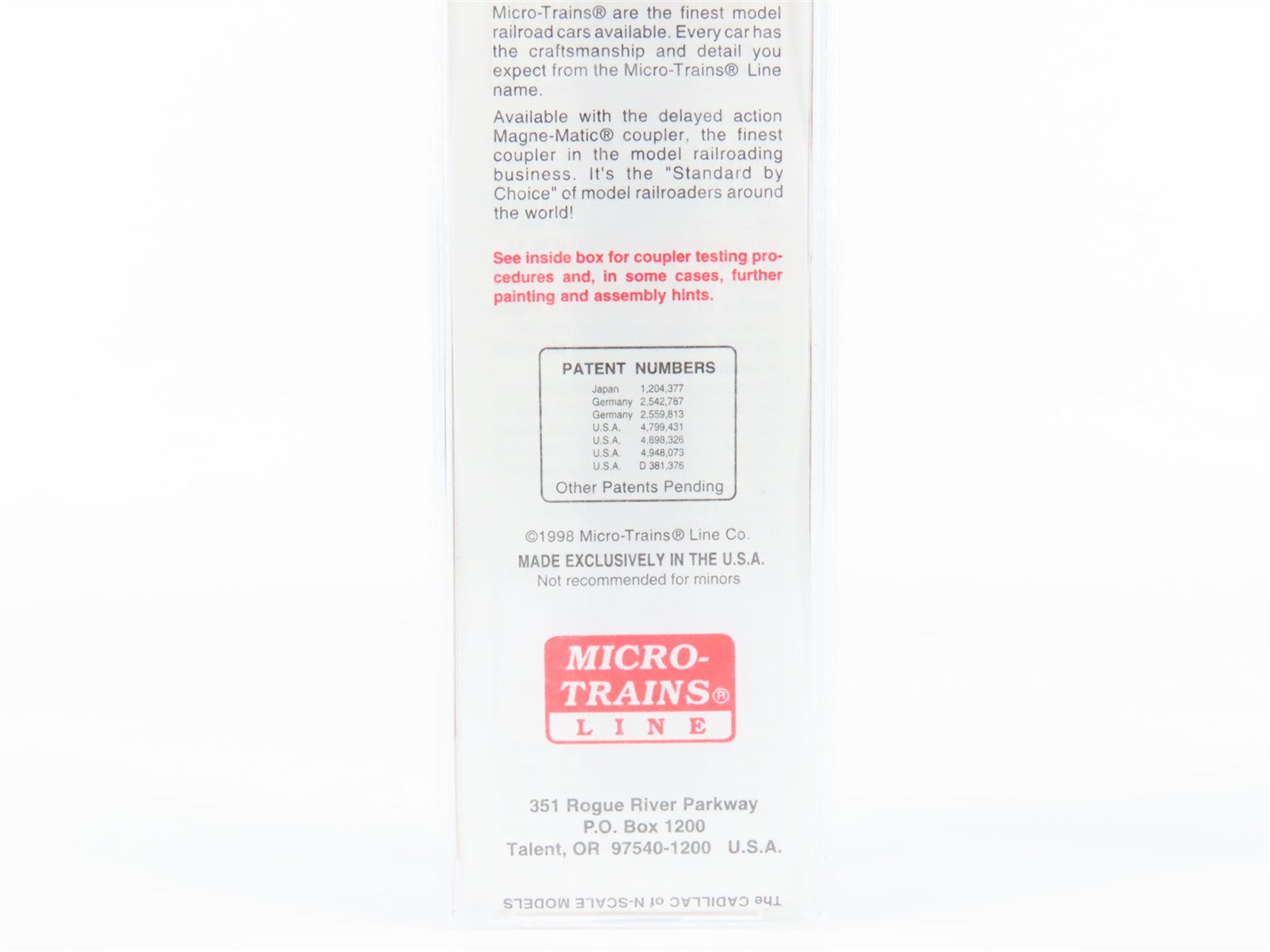 N Scale Micro-Trains MTL 46170 NYC New York Central 50' Gondola 715106