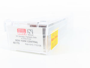 N Scale Micro-Trains MTL 46170 NYC New York Central 50' Gondola 715106