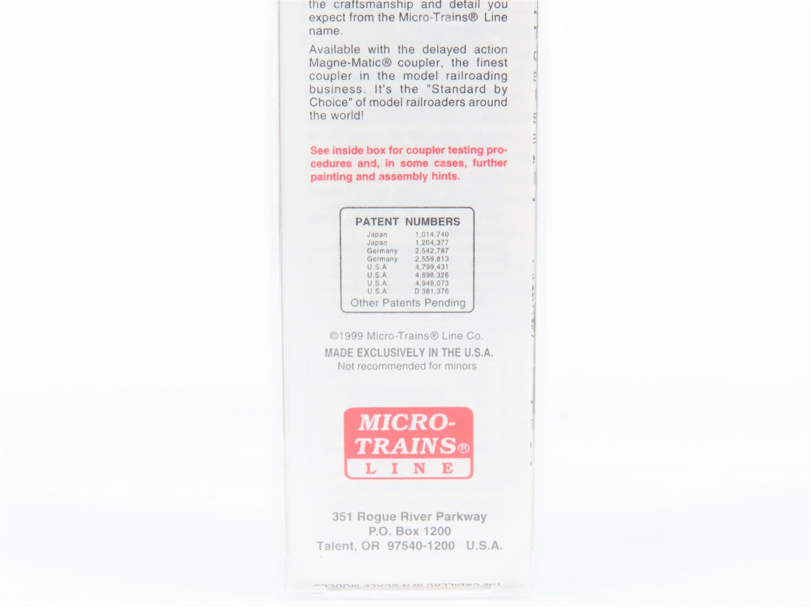 N Scale Micro-Trains MTL 49500 PFE Pacific Fruit Express 40' Reefer 14760