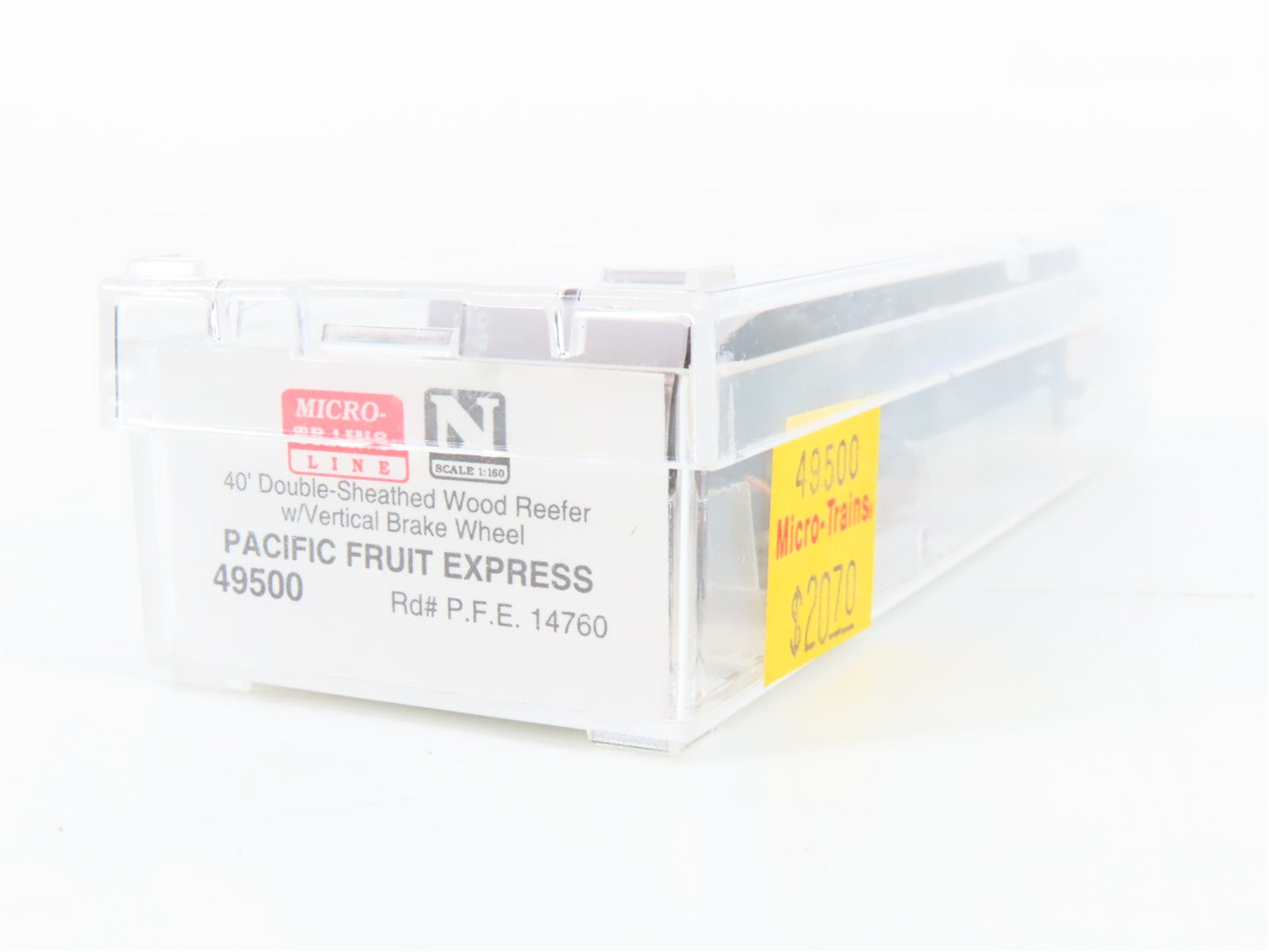 N Scale Micro-Trains MTL 49500 PFE Pacific Fruit Express 40' Reefer 14760