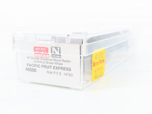 N Scale Micro-Trains MTL 49500 PFE Pacific Fruit Express 40' Reefer 14760