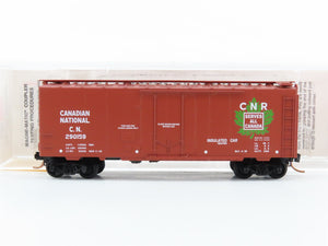 N Scale Micro-Trains MTL 21120 C.N. Canadian National 40' Box Car 290159