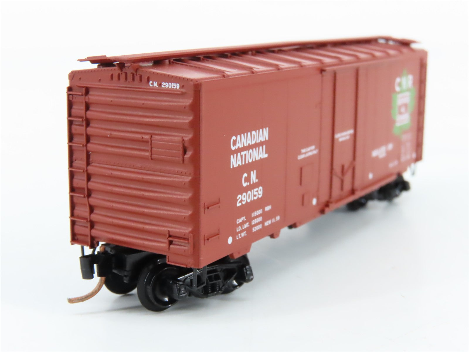 N Scale Micro-Trains MTL 21120 C.N. Canadian National 40' Box Car 290159