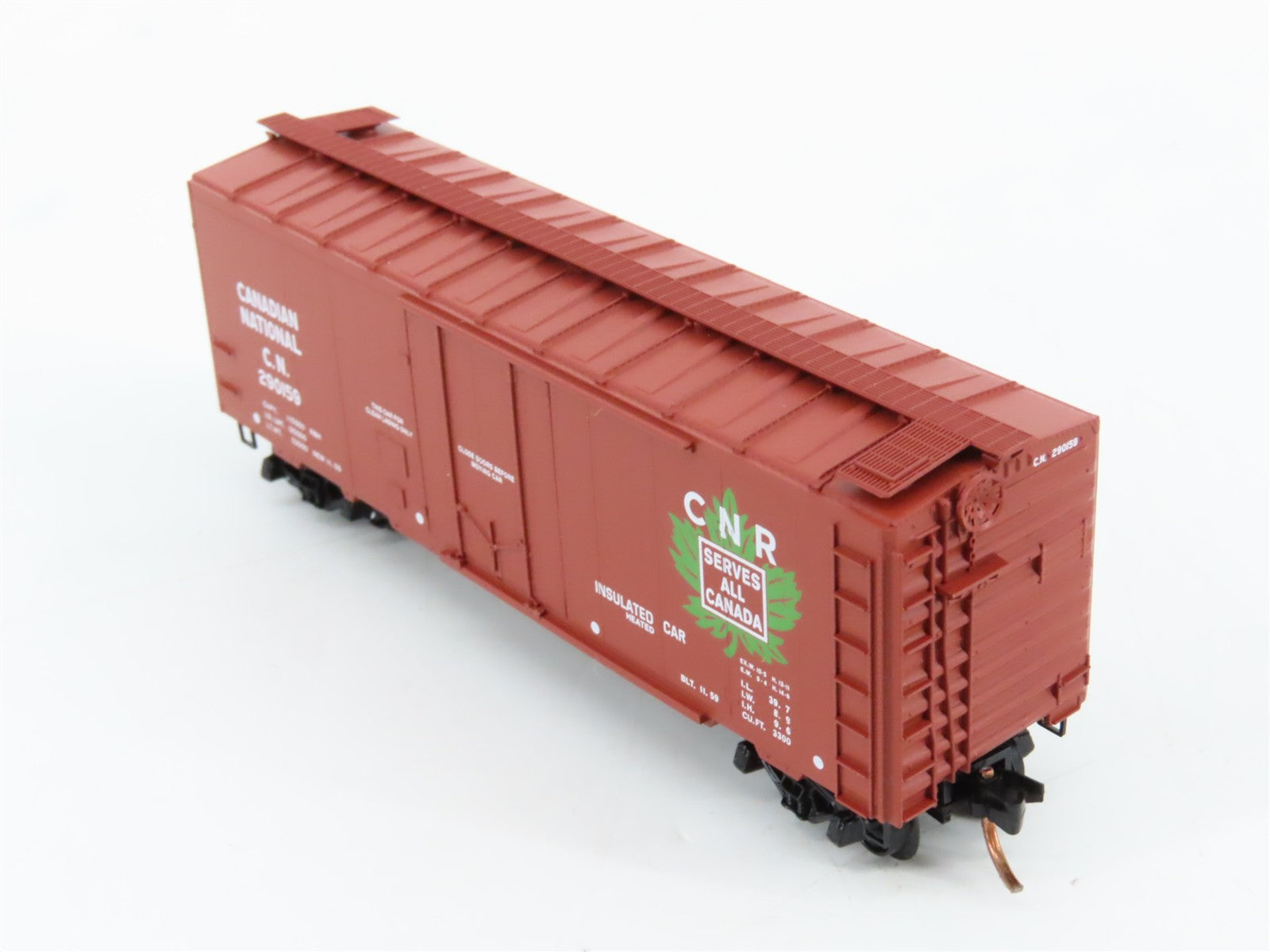 N Scale Micro-Trains MTL 21120 C.N. Canadian National 40' Box Car 290159