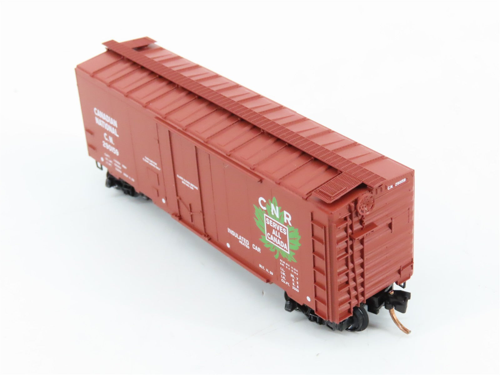 N Scale Micro-Trains MTL 21120 C.N. Canadian National 40' Box Car 290159