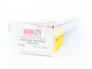 N Scale Micro-Trains MTL 21120 C.N. Canadian National 40' Box Car 290159