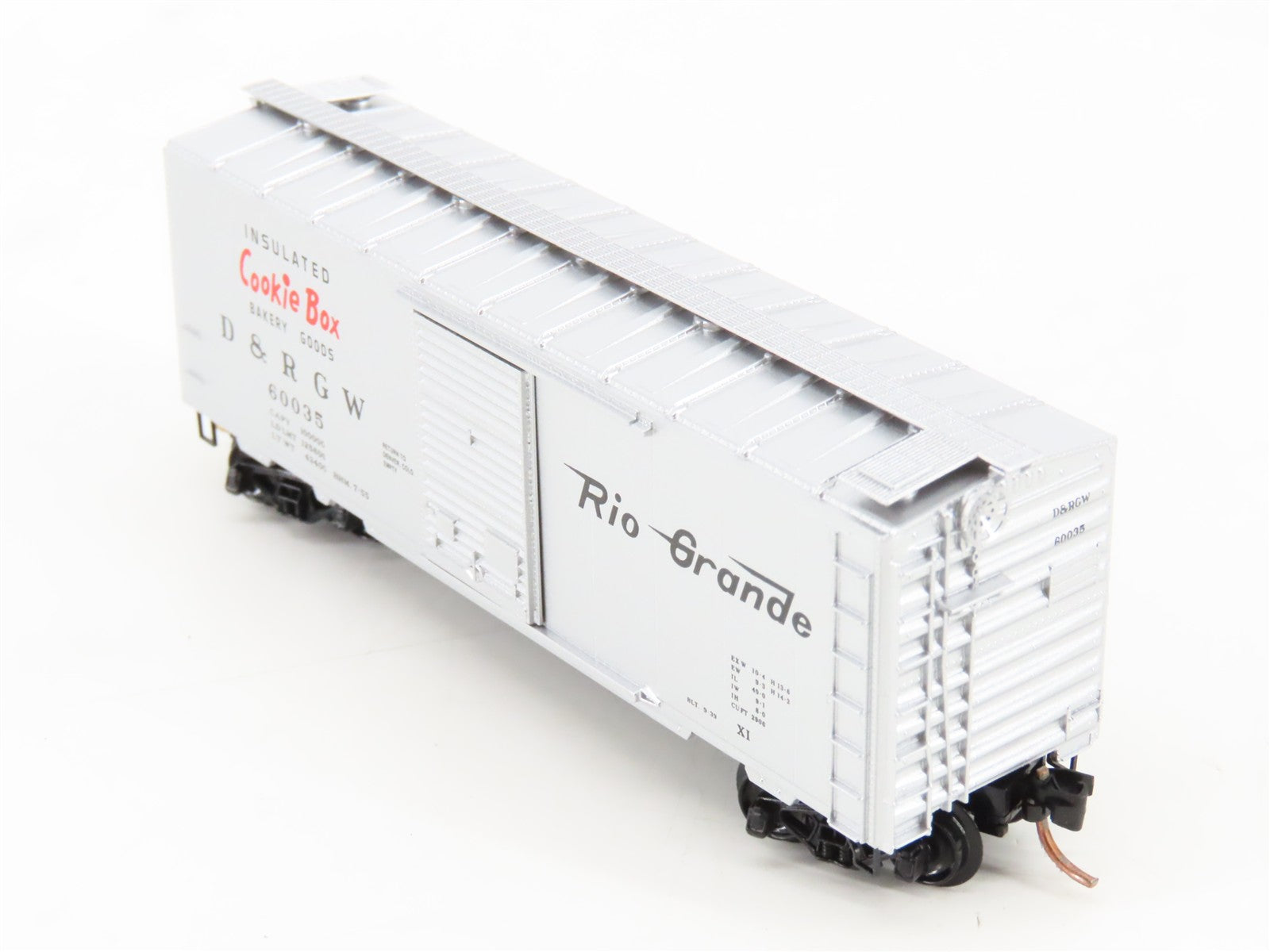 N Scale Micro-Trains MTL 20110 D&RGW Denver & Rio Grande Western Box Car 60035