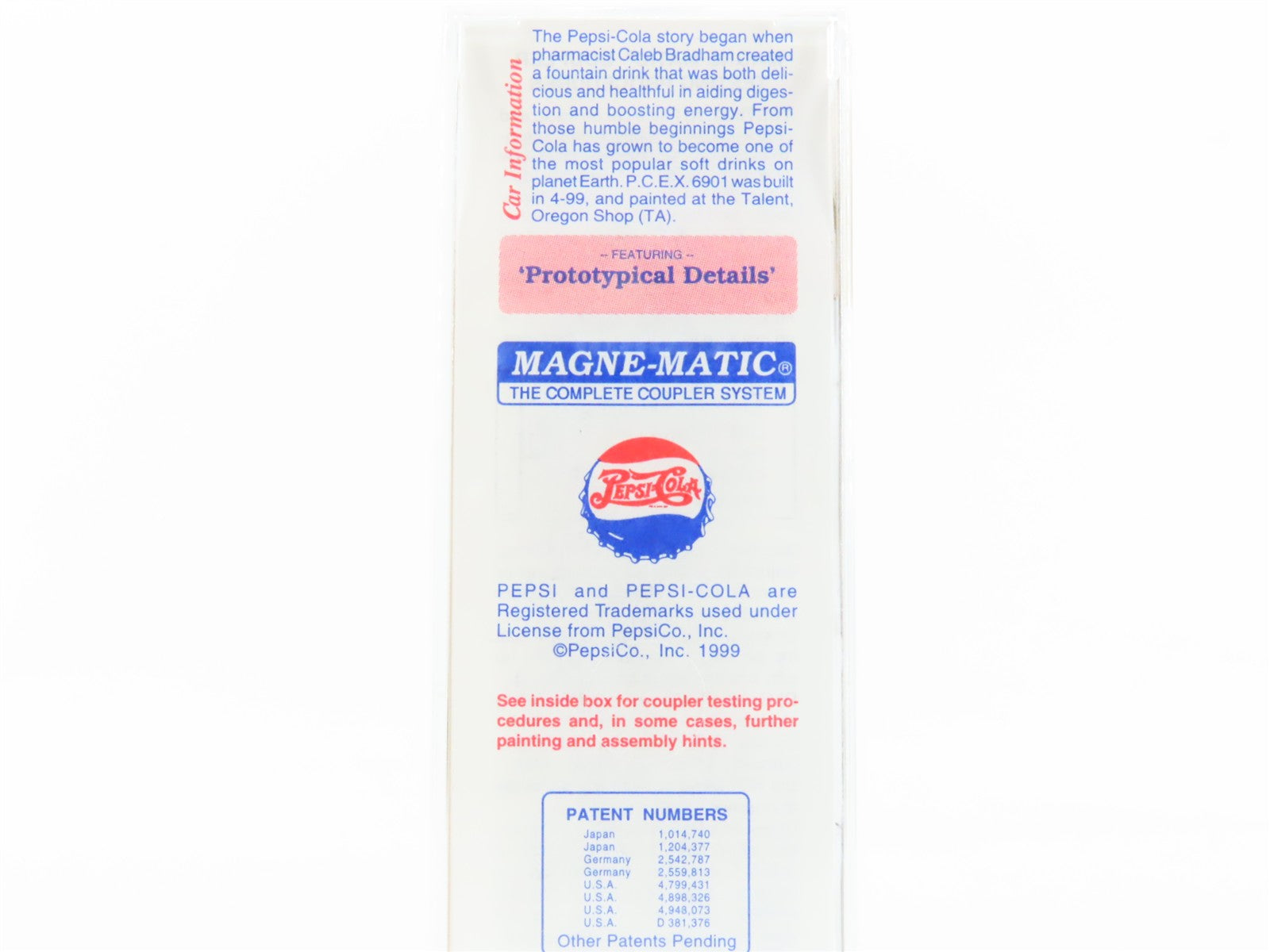 N Scale Micro-Trains MTL 69090 PCEX Pepsi-Cola Mechanical Reefer 6901