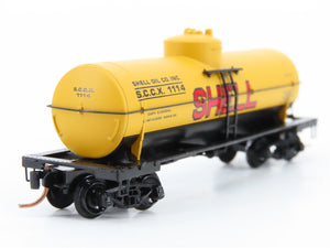 N Scale Micro-Trains MTL 65090/2 SCCX Shell Oil Company 39' Tank Car 1114