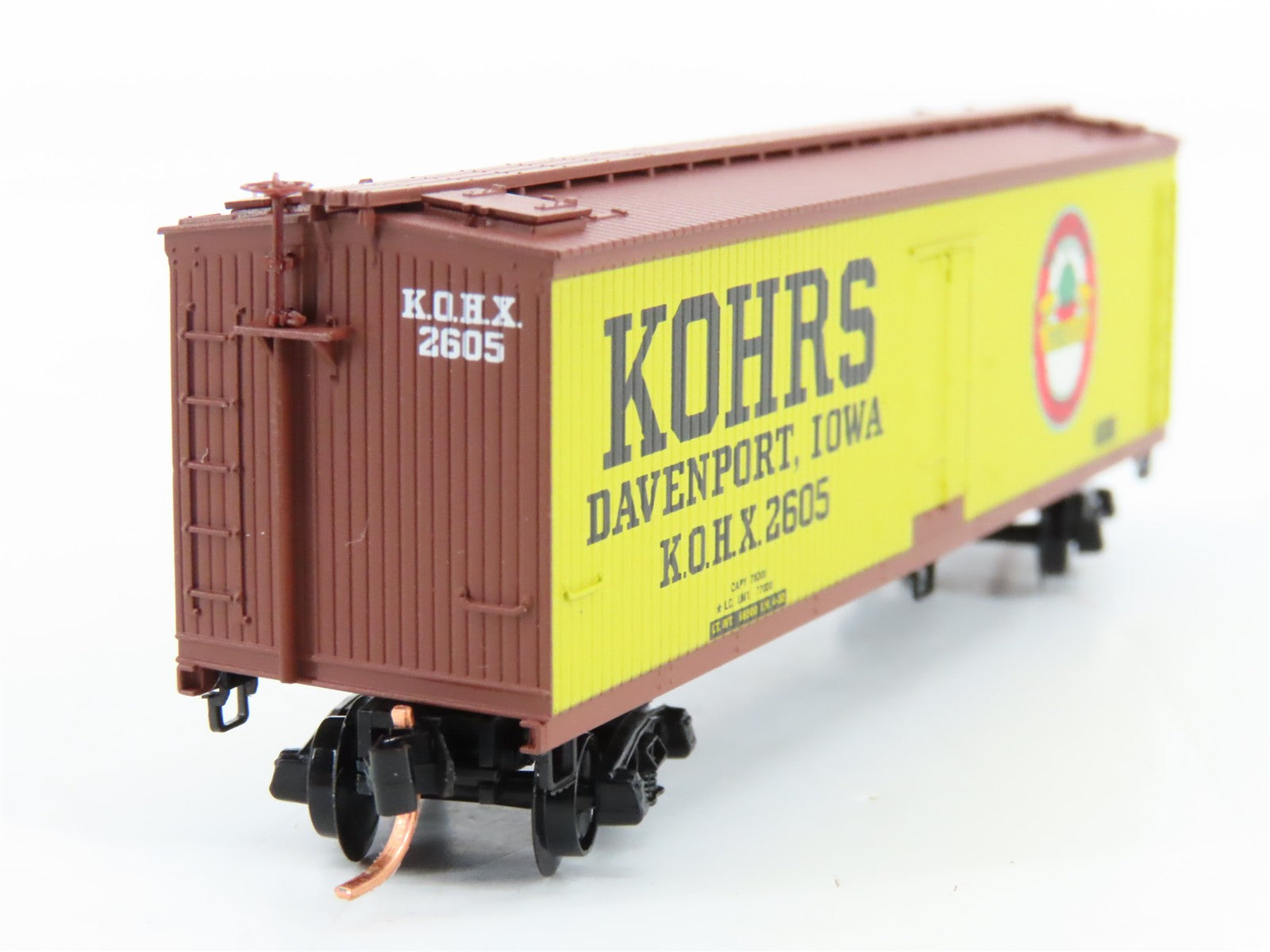 N Scale Micro-Trains MTL 49110 KOHX Kohrs Meat Packing Company 40' Reefer 2605