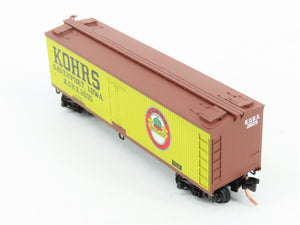 N Scale Micro-Trains MTL 49110 KOHX Kohrs Meat Packing Company 40' Reefer 2605