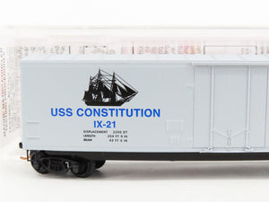 N Scale Micro-Trains MTL 03800412 IX USS Constitution 50' Box Car IX-21