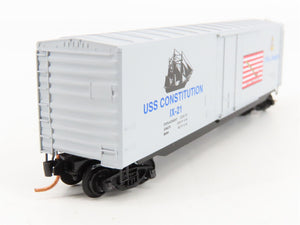 N Scale Micro-Trains MTL 03800412 IX USS Constitution 50' Box Car IX-21