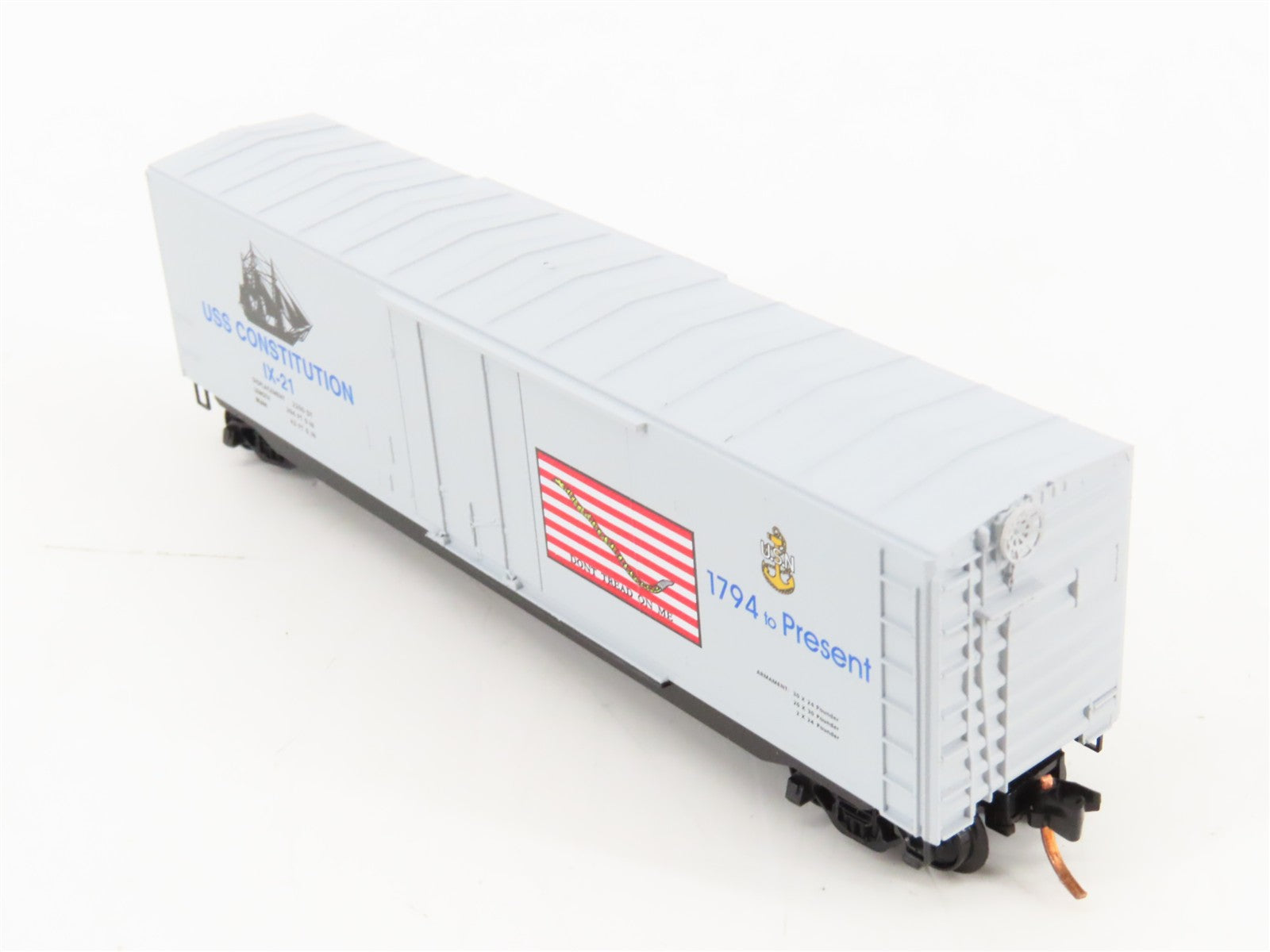 N Scale Micro-Trains MTL 03800412 IX USS Constitution 50' Box Car IX-21