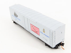 N Scale Micro-Trains MTL 03800412 IX USS Constitution 50' Box Car IX-21