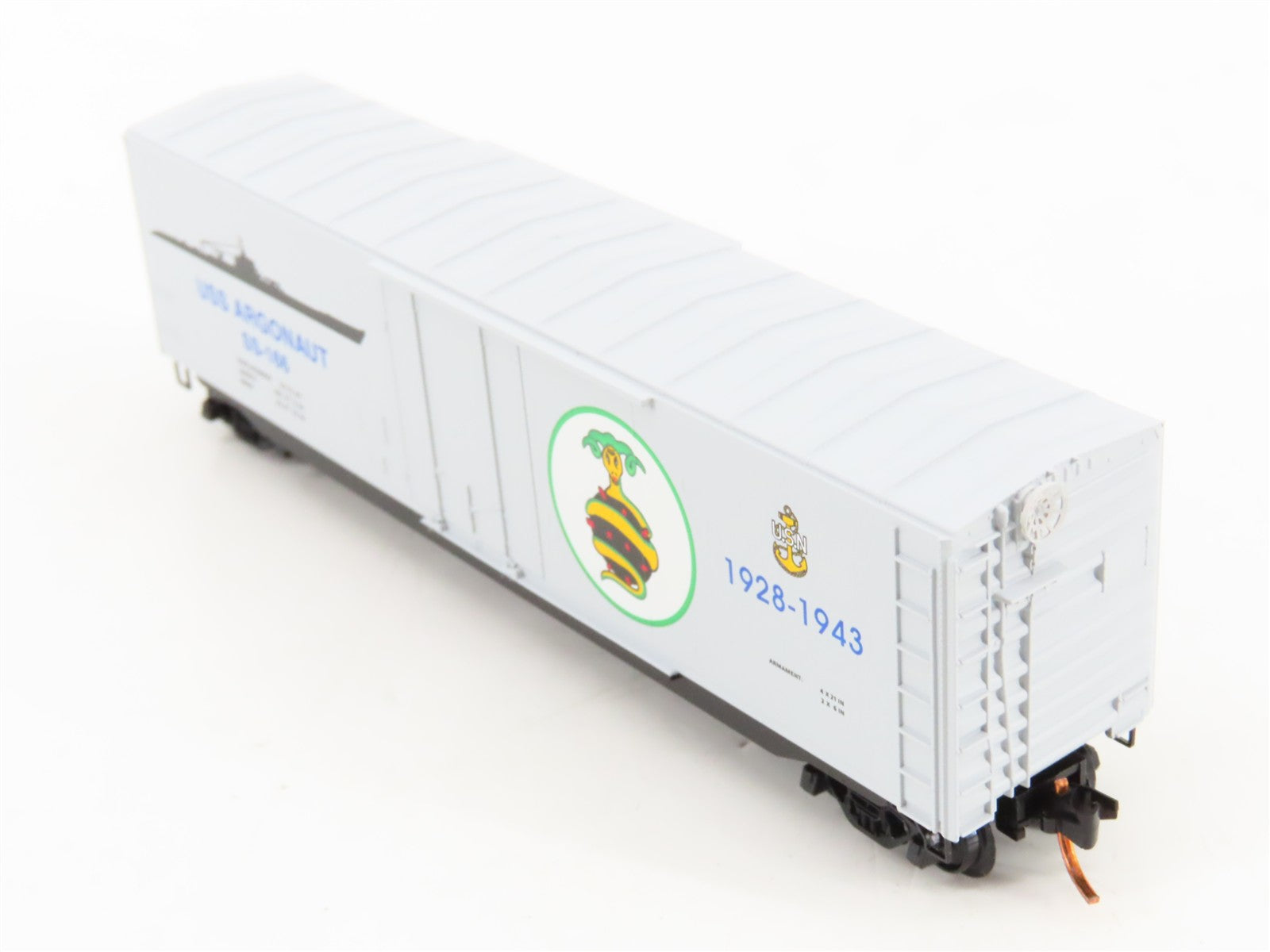 N Scale Micro-Trains MTL 03800408 SS USS Argonaut 50' Box Car 166